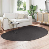 Area Rugs HUARTE Anthracite 160 x 230 cm Polyester 4103709