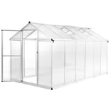 Greenhouse Aluminium 362x190x195 cm 13.41 m 45216