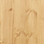 Chest of Drawers Corona 80x43x91 cm Solid Wood Pine 4005670