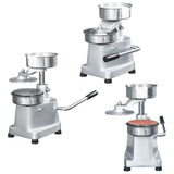 Hamburger Press Machine with 500 Patty Papers Aluminium 13 cm 50996