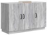 Sideboard Grey Sonoma 89 x 34.5 x 77 cm Engineered Wood 895341