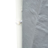 Party Tent PE 6x12 m Grey 275270