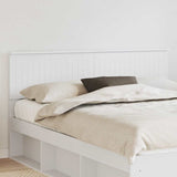 Headboard White Engineered wood 888396