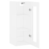 Wall Mounted Cabinet White 34.5x34x90 cm 828924