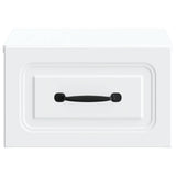 Wall-Mounted Bedside Cabinet 2 pcs White 34.5 x 33 x 20 cm 899276