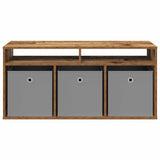 Lowboard with Drawer Old Wood 102 x 32 x 48.5 cm 8000594