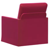 Armchair Wine Red 70 x 81 x 82 cm Velvet 42041026