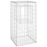 Gabion Basket Post 50x50x100 cm Iron 151268