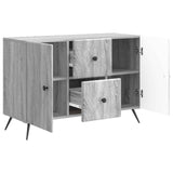 Sideboard Grey Sonoma 89 x 34.5 x 60 cm Engineered Wood 895581