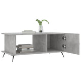 Coffee Table Concrete Grey 90x50x40 cm Engineered Wood 829464