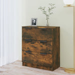 ZNTS Sideboard Smoked Oak 60x30x70 cm Engineered Wood 816985