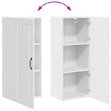 Wall Cabinet PORTO White 40 x 31 x 100 cm Engineered Wood 885465