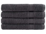 Premium Shower Towels "SOLUND" 4 pcs Anthracite 70x140 cm 600 gsm 137161