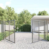 Mesh Garden Gate Anthracite 300x125 cm Galvanised Steel 154530