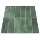 Rectangular Tile 50 pcs Dark Green 29 x 23 x 0.08 cm 42021253