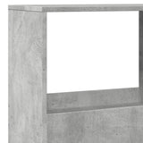 Bookcase Concrete Grey 100x33x155.5 cm Engineered Wood 3309396