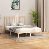 Bed Frame without Mattress 160x200 cm Solid Wood 3106778