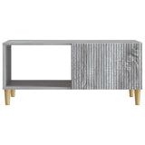 Coffee Table Grey Sonoma 90 x 50 x 40 cm Engineered Wood 894731