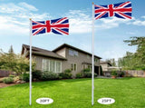 5.1*5.1*750cm Aluminum Alloy Splicing Flagpole Adjustable And Retractable Courtyard Outdoor Flagpole 73675247
