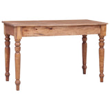 Desk with Drawers 117x57x75 cm Solid Mahogany Wood 283909