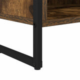 TV Cabinet Smoke Oak 100 x 36.5 x 30.5 cm Engineered Wood 886554