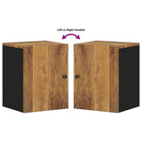 Bathroom Wall Cabinet 38x33x48 cm Solid Wood Mango 351993