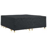 Furniture Cover Plain Black 220 x 220 x 70 cm 420D 4105787