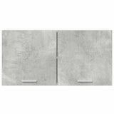 Hanging Cabinet Concrete Grey 80 x 31 x 40 cm Engineered Wood 884181
