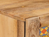 Bathroom Cabinet Natural 38 x 33 x 58 cm Solid Mango Wood 4018281