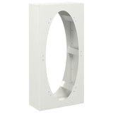 Firewood Rack White 50x23x100 cm Cold-rolled steel 864182