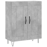 Highboard Concrete Grey 69.5x34x180 cm Engineered Wood 3189953