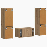 TV Cabinet Set 5 pcs Artisan Oak Engineered Wood 3409104