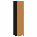 Sideboard Black Oak 40 x 41 x 185 cm Engineered Wood 3446623