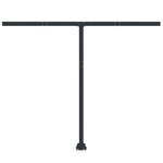 Awning Post Set Anthracite 300x245 cm Iron 315096