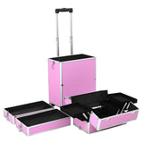 Make-up Trolley Aluminium Pink 91816