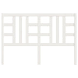 Bed Headboard White 156x4x100 cm Solid Wood Pine 817846
