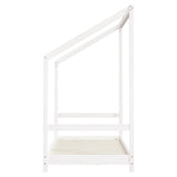Kids Bed Frame White 2x cm Solid Wood Pine 3200596