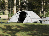 Camping Tent Cabin 4-Person White Blackout Fabric Waterproof 4009561