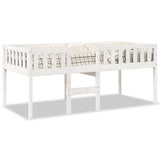 Children's Bed without Mattress White 80x200 cm Solid Wood Pine 855013