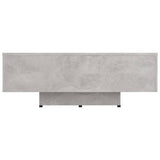 ZNTS Coffee Table Concrete Grey 85x55x31 cm Engineered Wood 803384