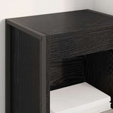 Book Cabinet Black Oak 40 x 30 x 86.5 cm Engineered Wood 886360