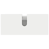 Bathroom Vanity Unit High Gloss White 80 x 35 x 60 cm 889389