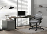 Lockable Cabinet, Rolling Filing Cabinet with 3 Drawers, Steel Office Drawer Unit for A4, Letter, T3398P344339