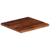 Table Top 60x60x2.5 cm Square Solid Wood Reclaimed 371195