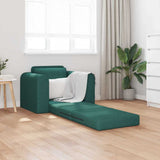 Sofa Bed Dark Green 98 x 71 x 83 cm Fabric 4106659