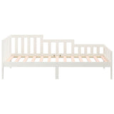 Day Bed without Mattress White 90x200 cm Solid Wood Pine 820727