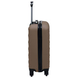 Hardcase Trolley Set 2 pcs Brown ABS 92433
