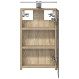Bathroom Mirror Cabinet Sonoma Oak 30 x 10.5 x 50 cm 889017
