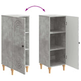 Sideboard Concrete Grey 33 x 34.5 x 90 cm Engineered Wood 894138