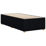 Bed Frame without Mattress Black 90x190 cm Single Fabric 3284902